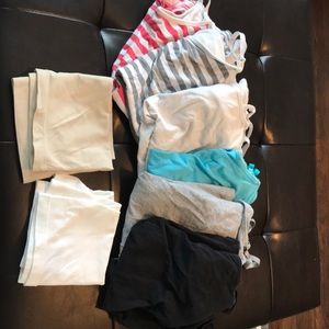 Motherhood Maternity nursing tanks and belly bands